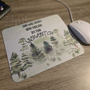 Forest Themed Mouse Pad